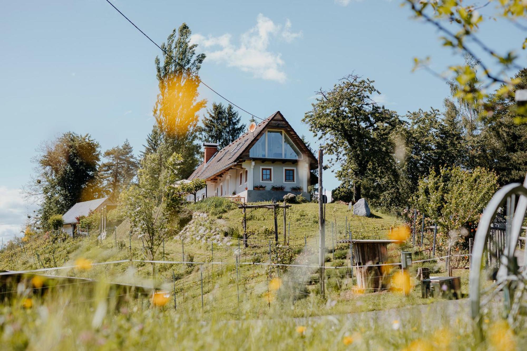 ליוצכאך Ferienhaus Am Herbsthof מראה חיצוני תמונה